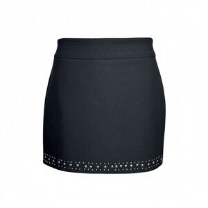 ATTIRE New York Studded Hem Skort Y2K Sleek Minimalist Edge Size 12